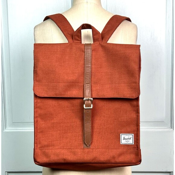 Herschel Supply Company City Backpack Arabian Spice Sleek Slim Gently Used - Picture 1 of 16